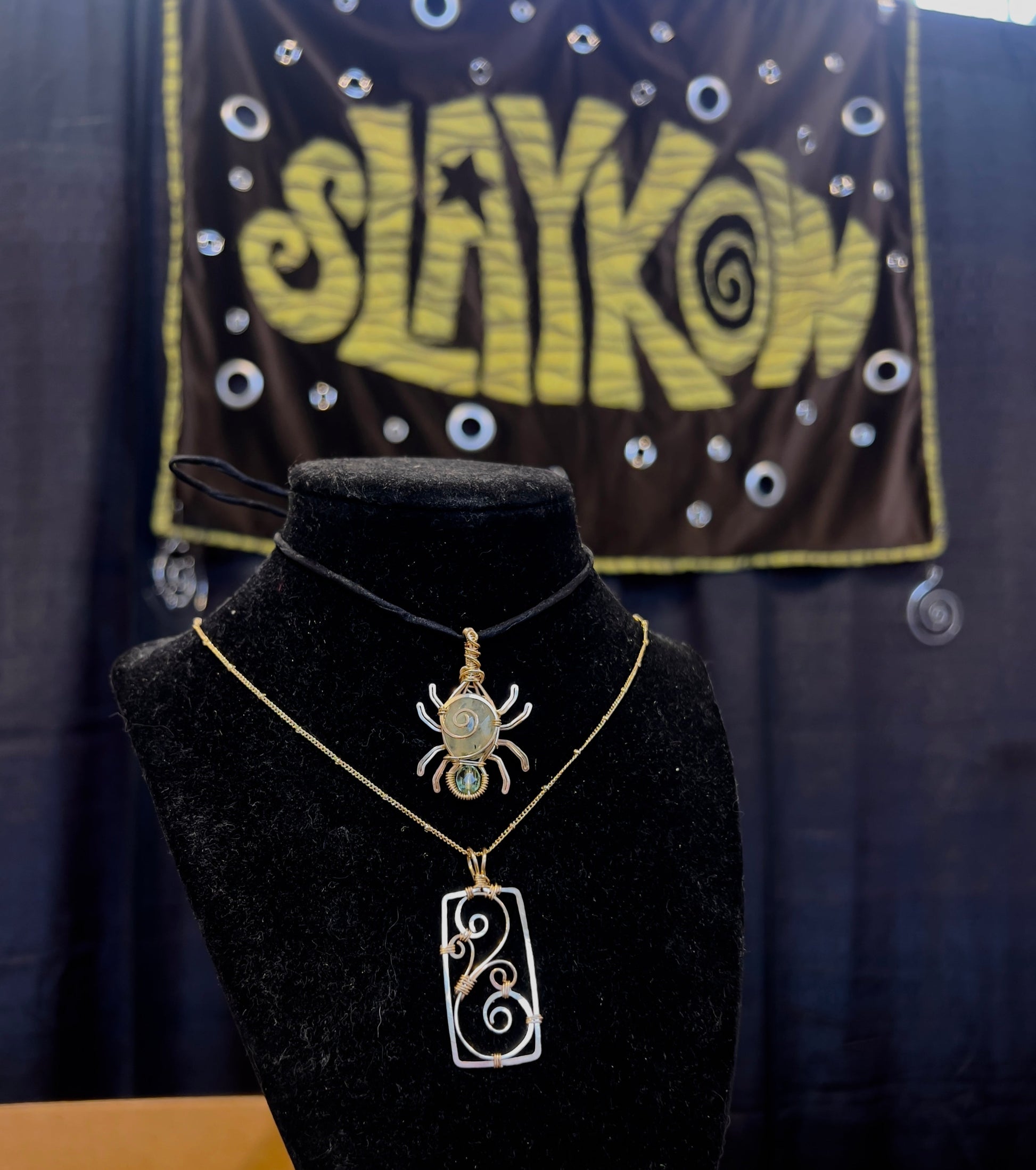 Whimsy Window Wire Pendant