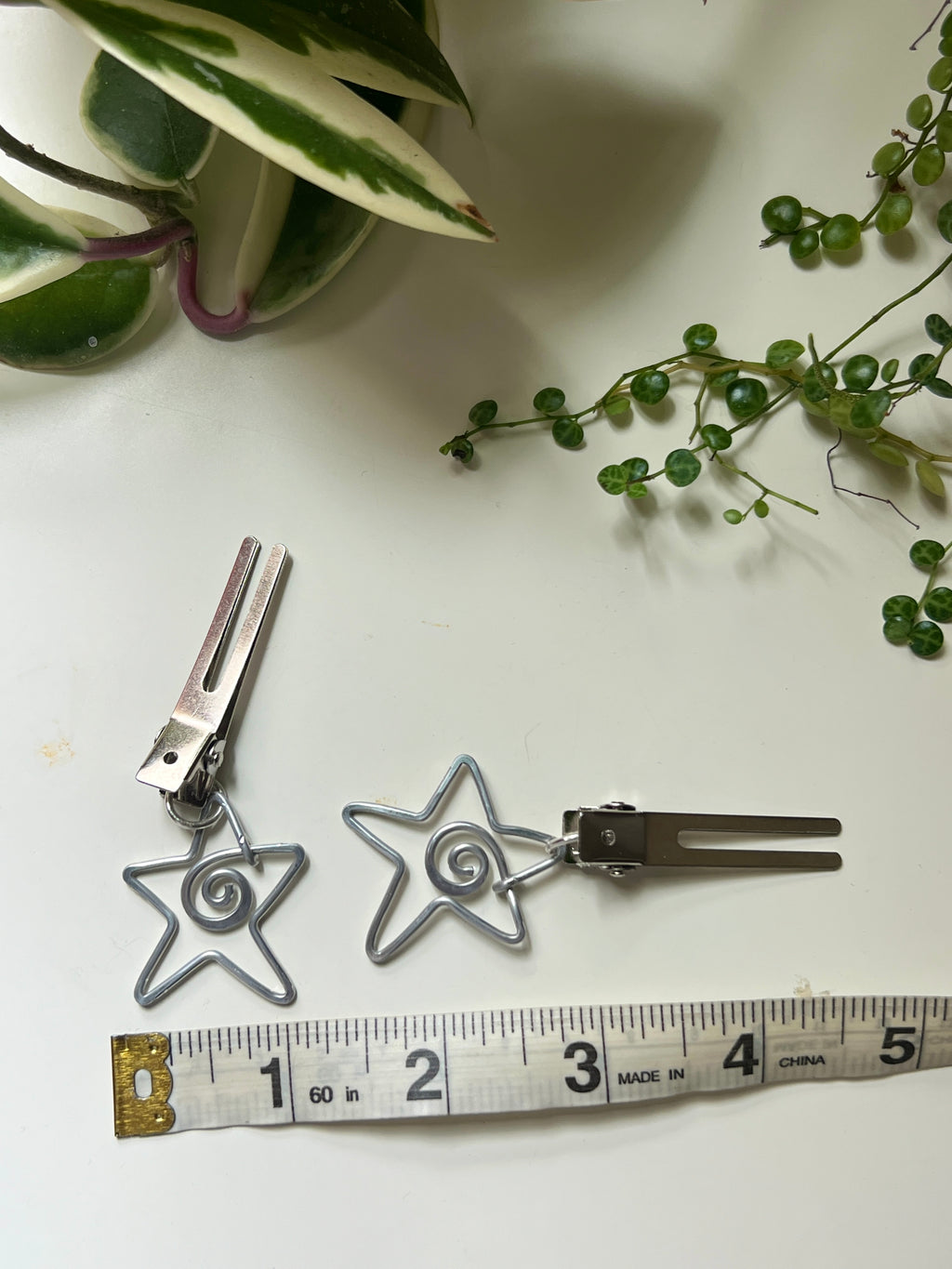 Hair Clip Set - Spiral Stars