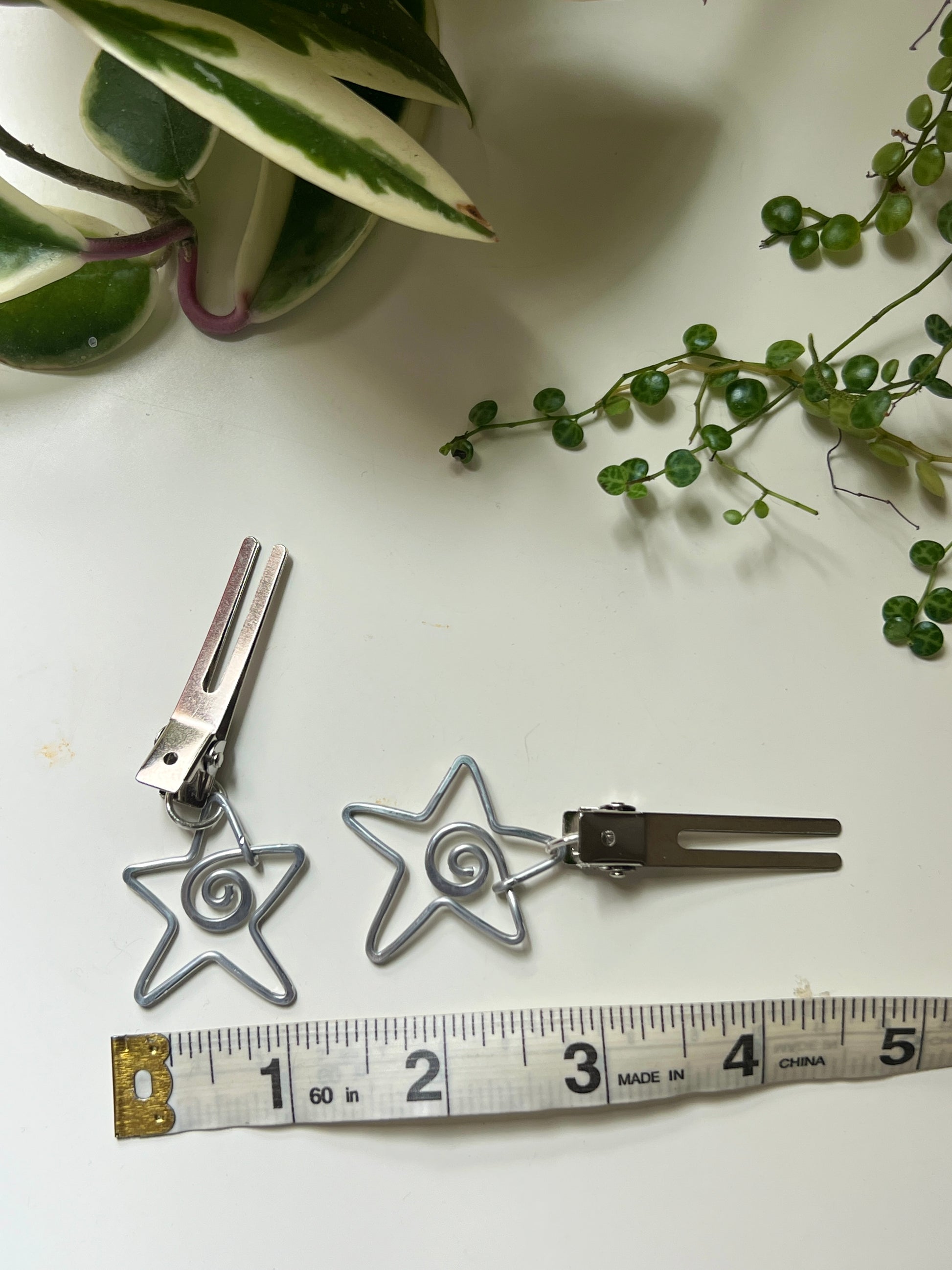 Hair Clip Set - Spiral Stars
