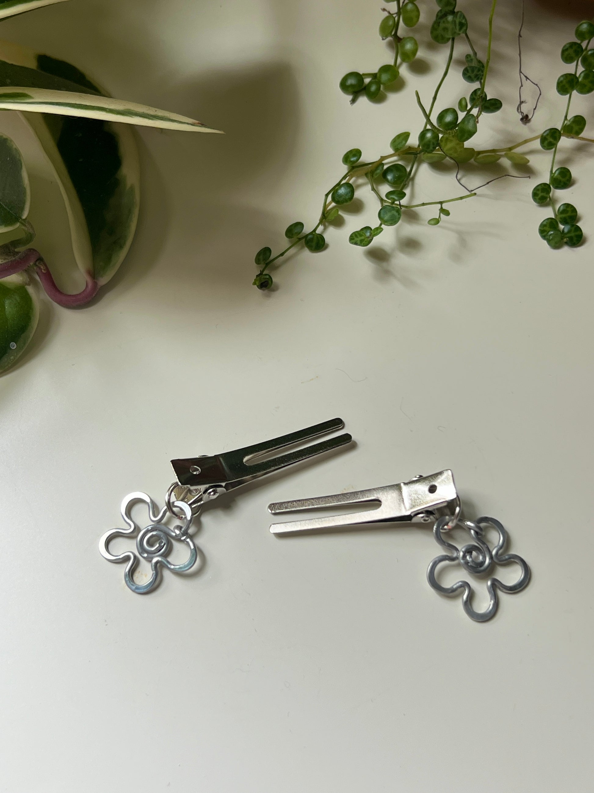 Hair Clip Set - Flowers