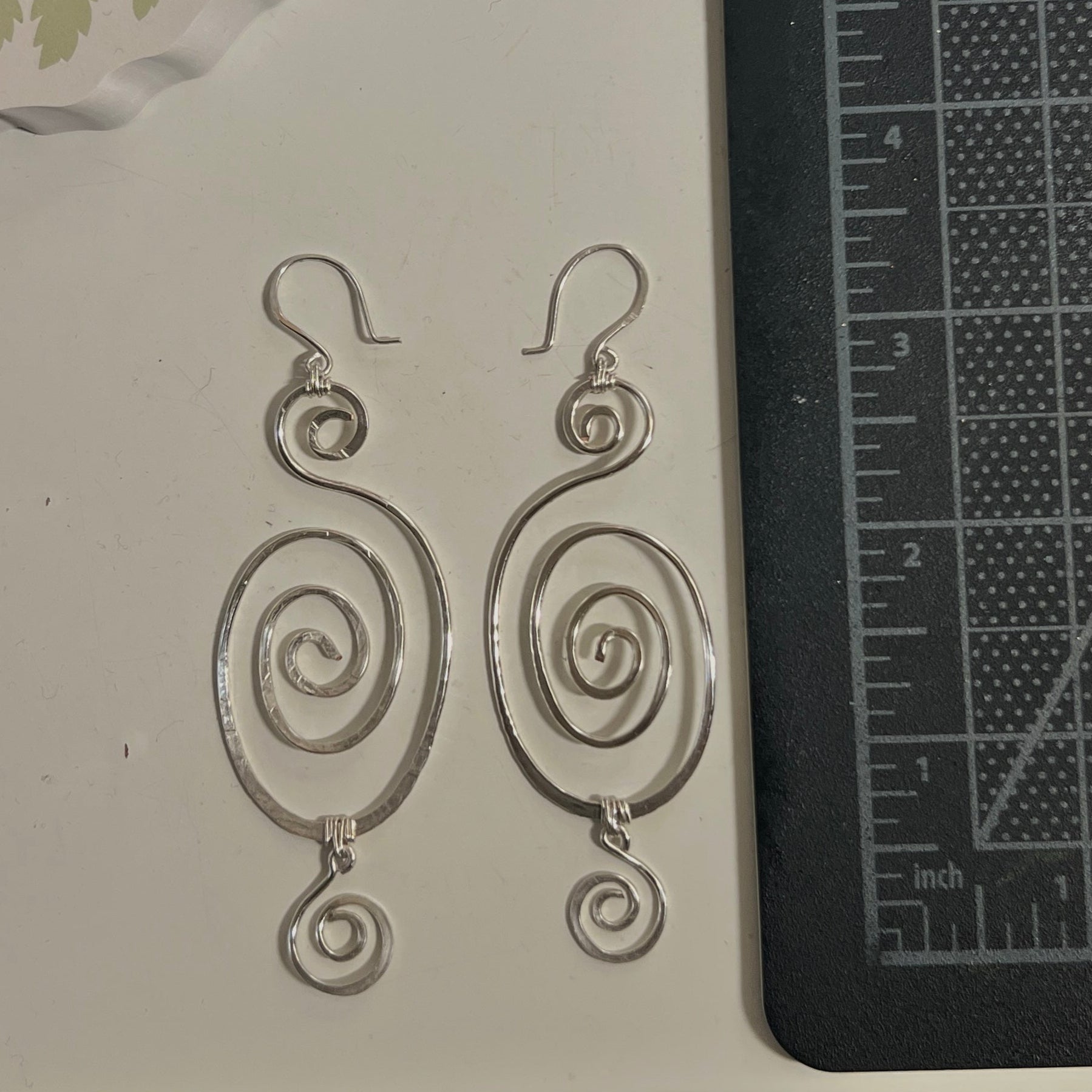Spiral Orbit Wire Earrings <3