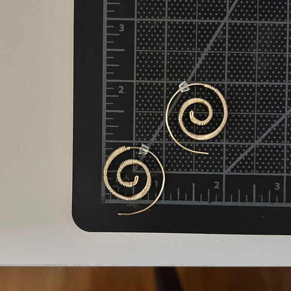 MINI Spiral Wire Earrings <3