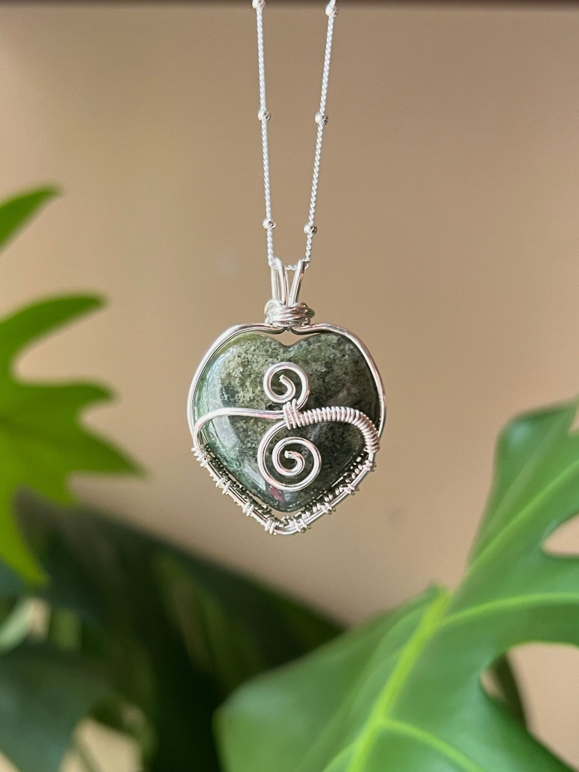 Moss Agate Love Wrap