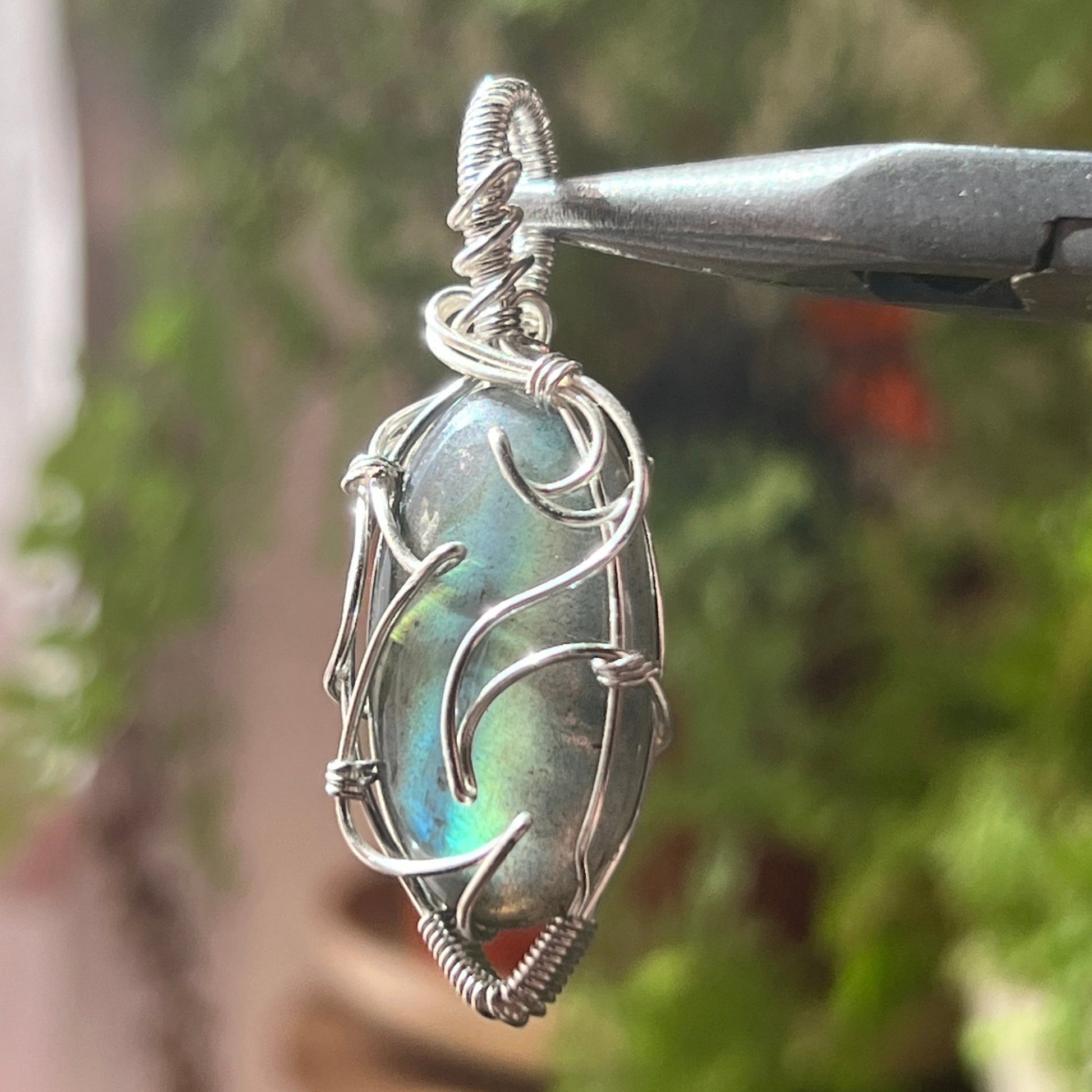 Spiky Labradorite Necklace