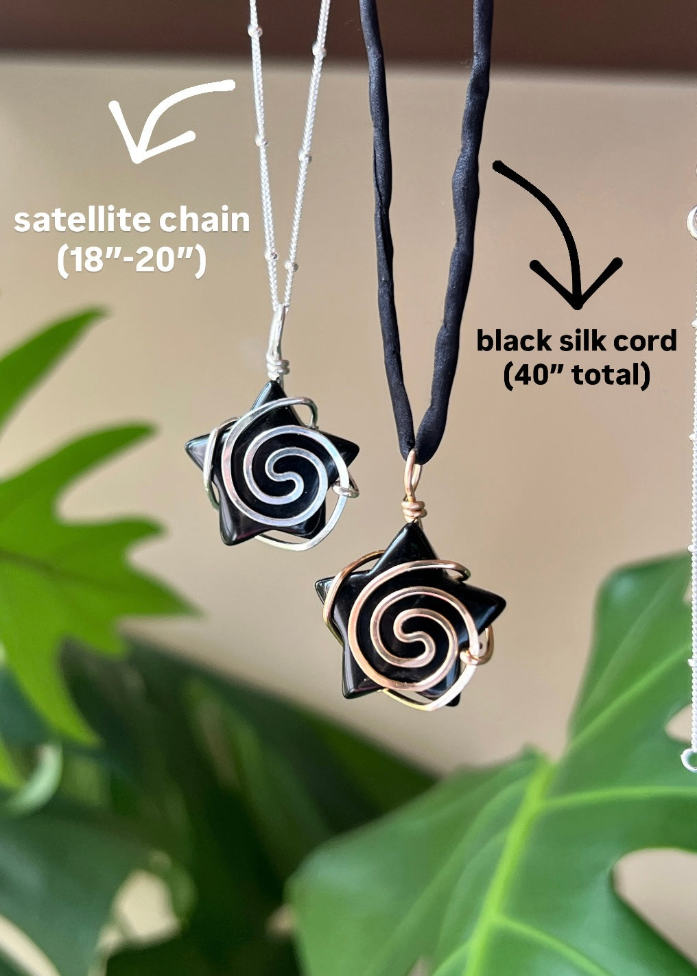 Labradorite Swirly Star