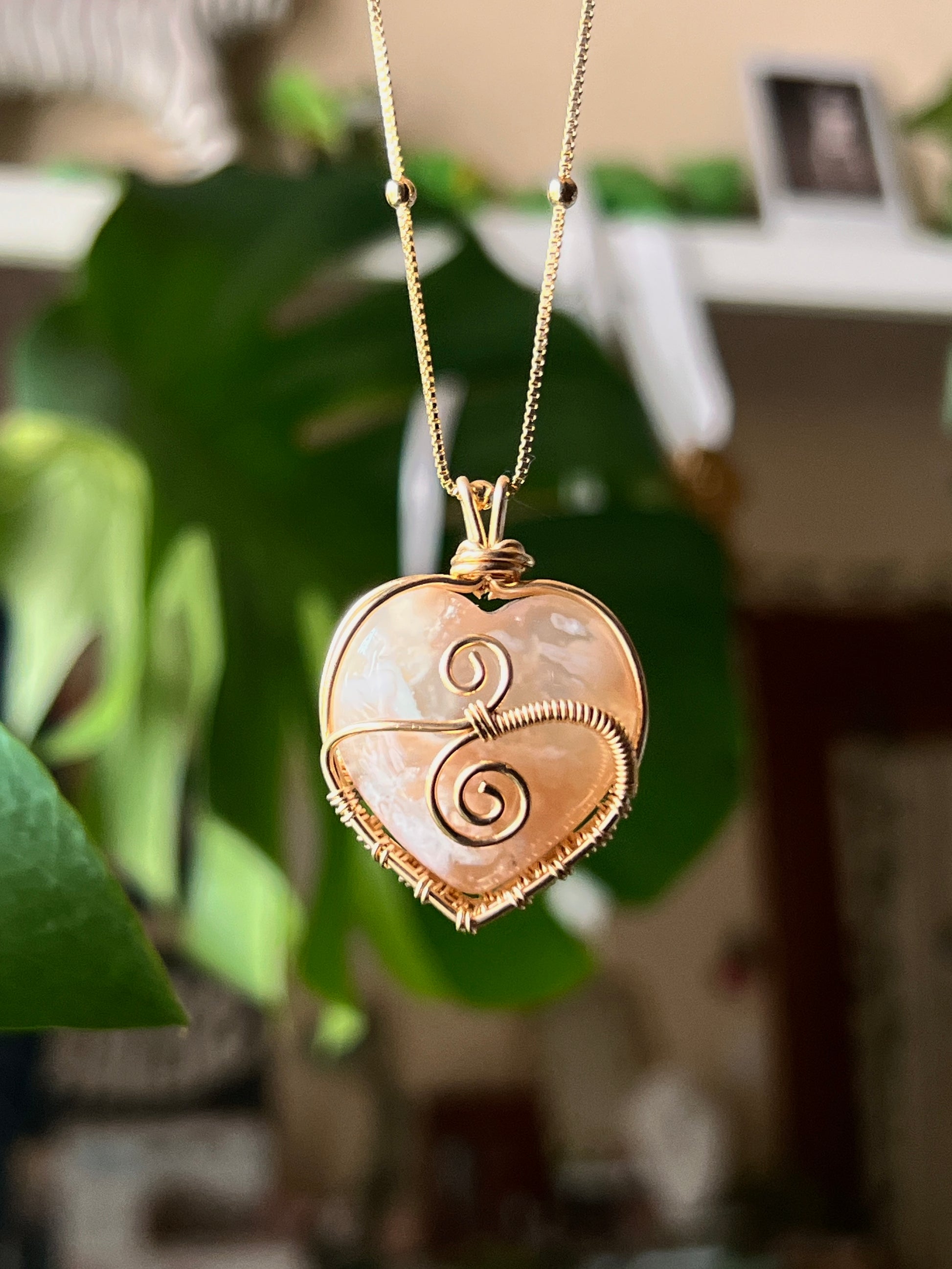 Flower Agate Love Wrap