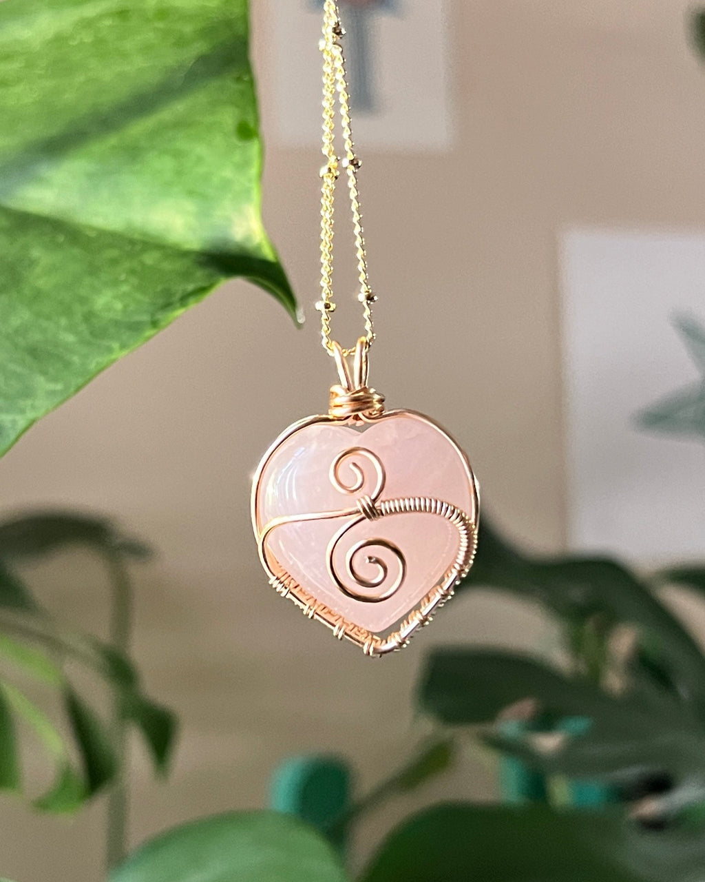 Rose Quartz Love Wrap