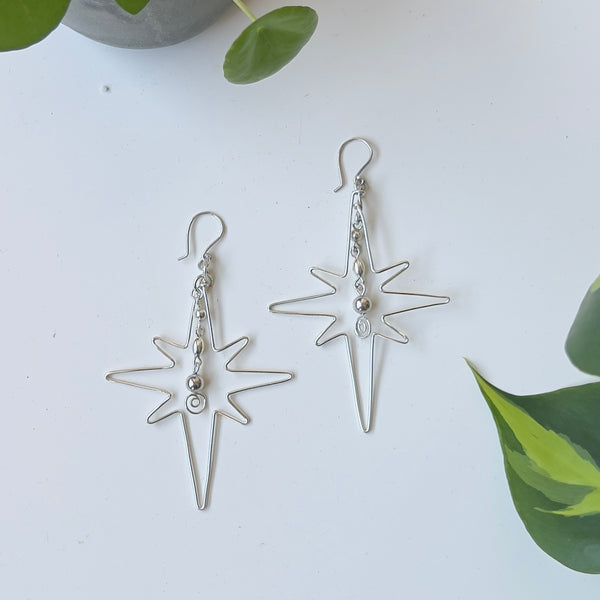 North Star Wire Earrings ✧˖°