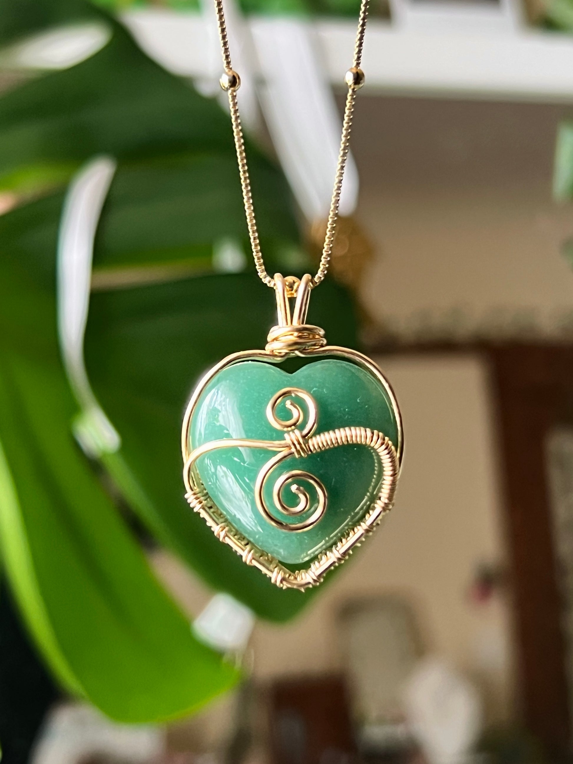 Green Aventurine Love Wrap