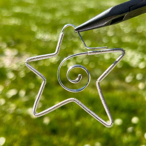 Spiral Star (Hoop) Earrings <3