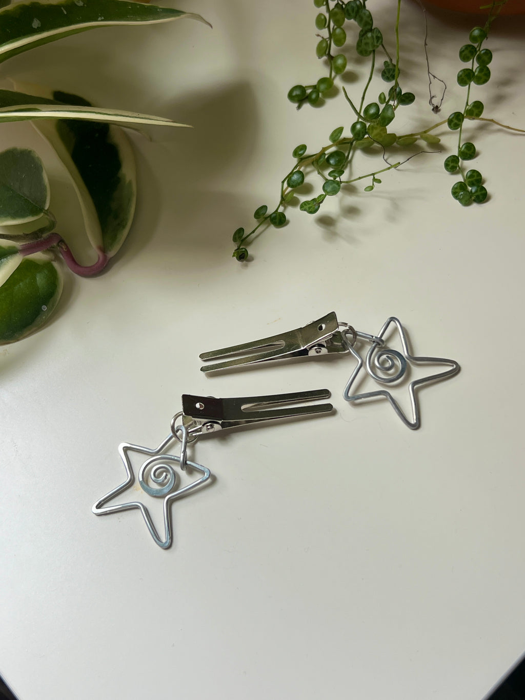 Hair Clip Set - Spiral Stars
