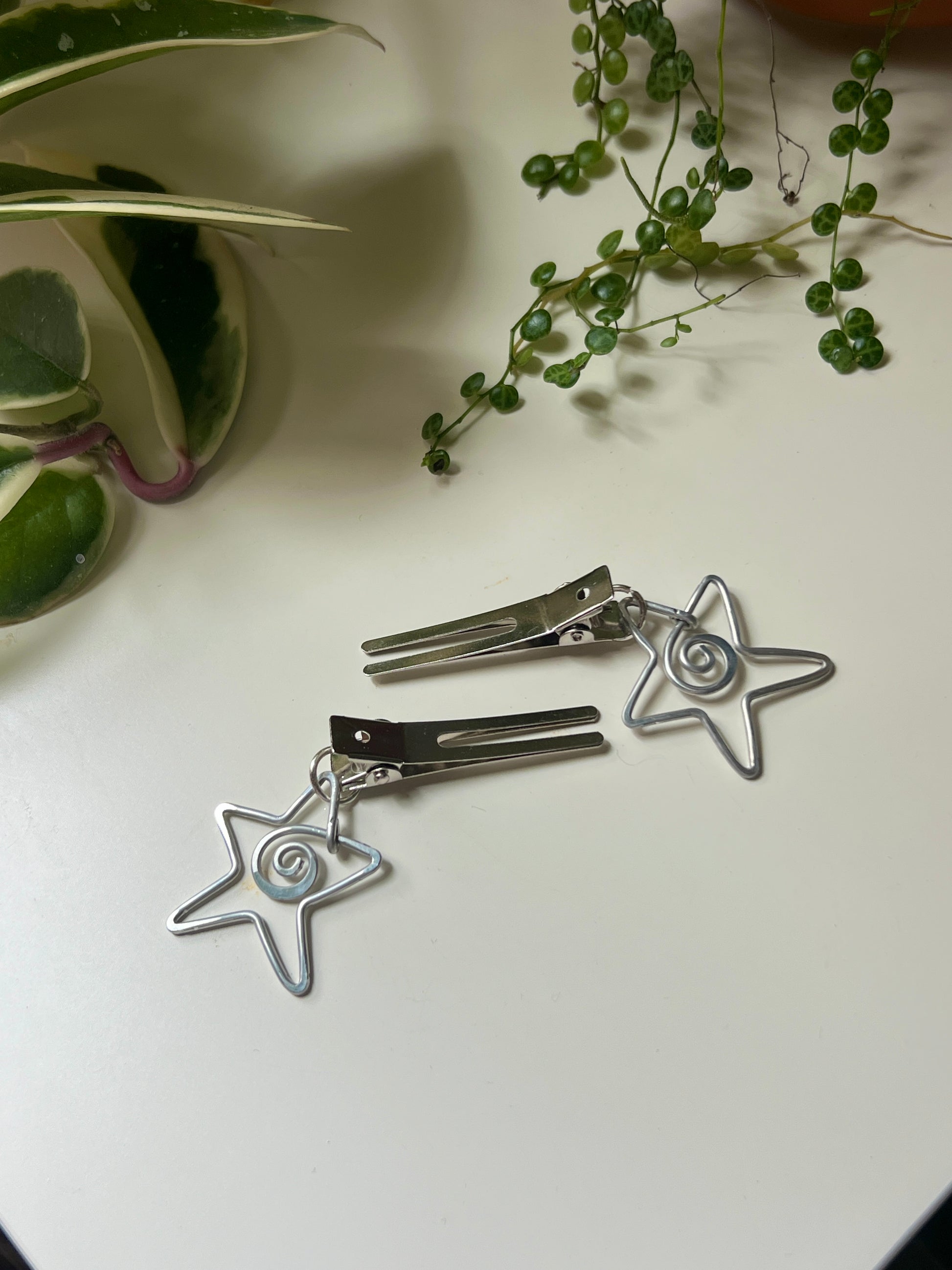 Hair Clip Set - Spiral Stars