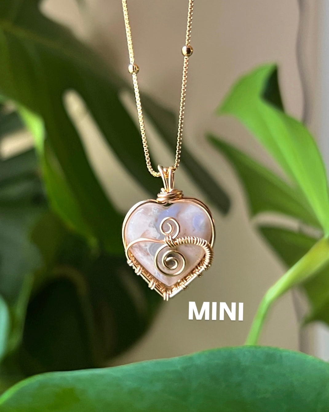 MINI Flower Agate Love Wrap