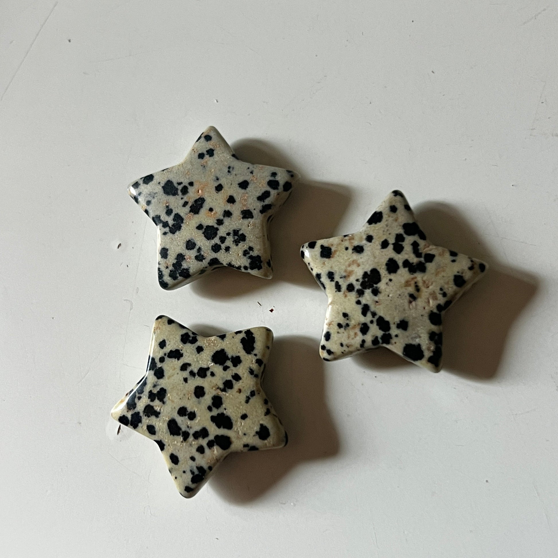 Dalmatian Jasper Swirly Star