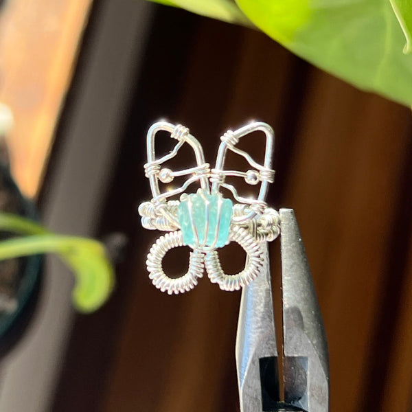 Customize: Butterfly Gemstone Rings