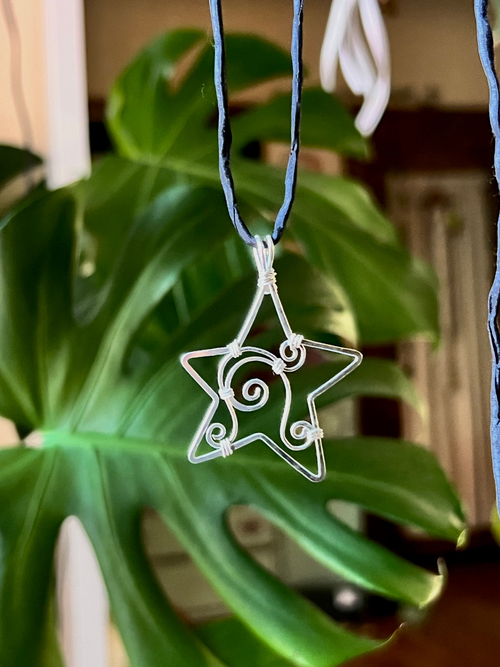 Starlight Wire Pendant (premade piece 2)