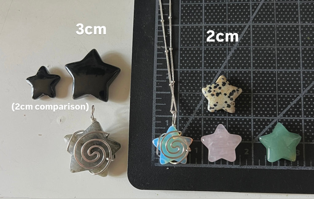 Opalite Swirly Star