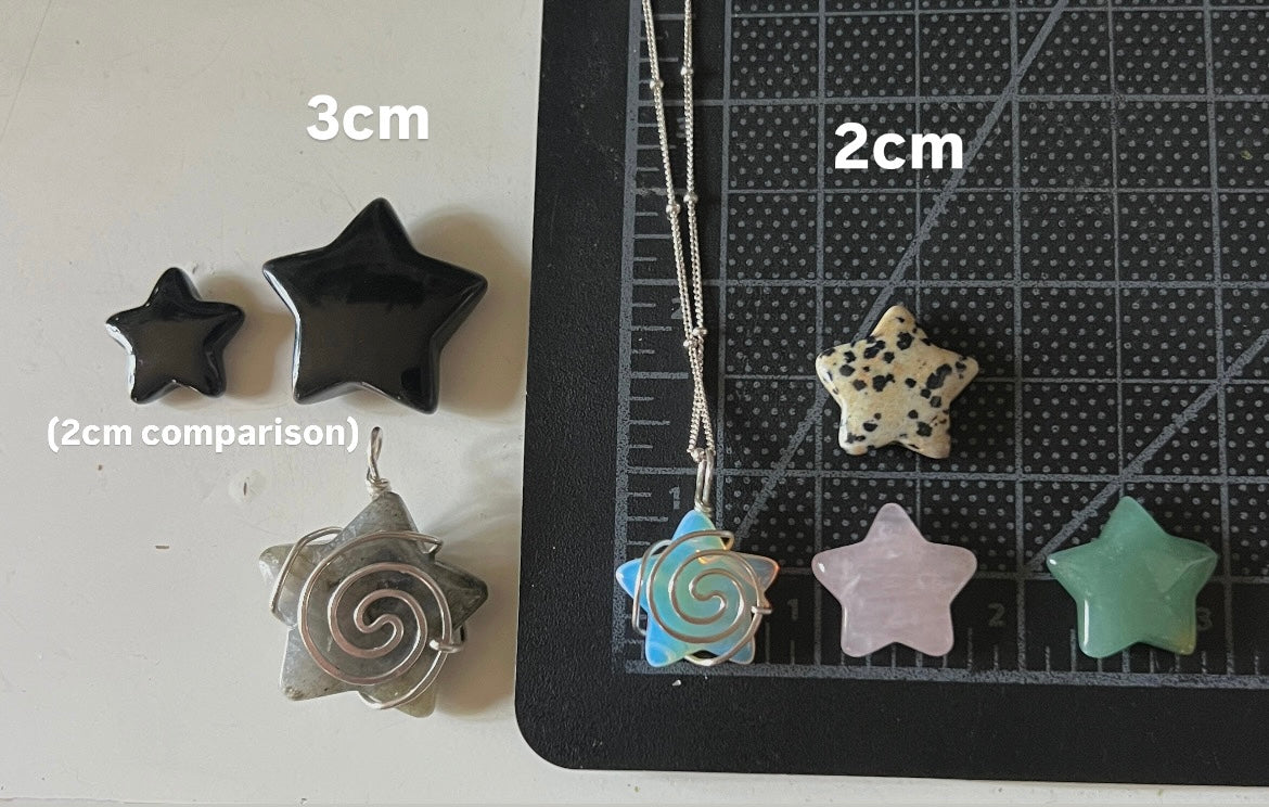 Opalite Swirly Star