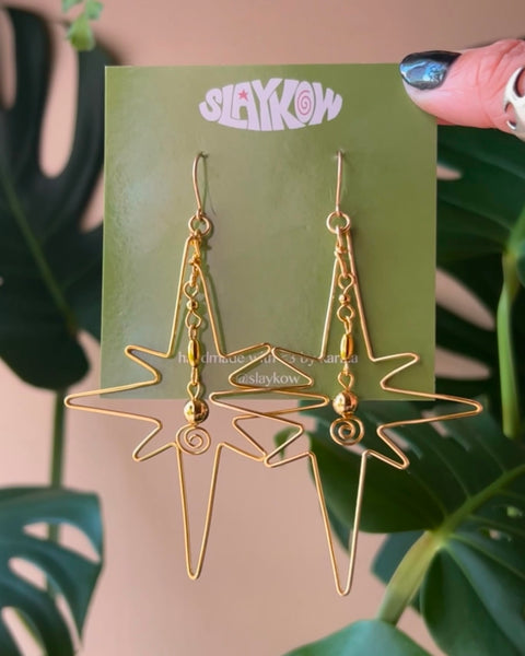 North Star Wire Earrings ✧˖°