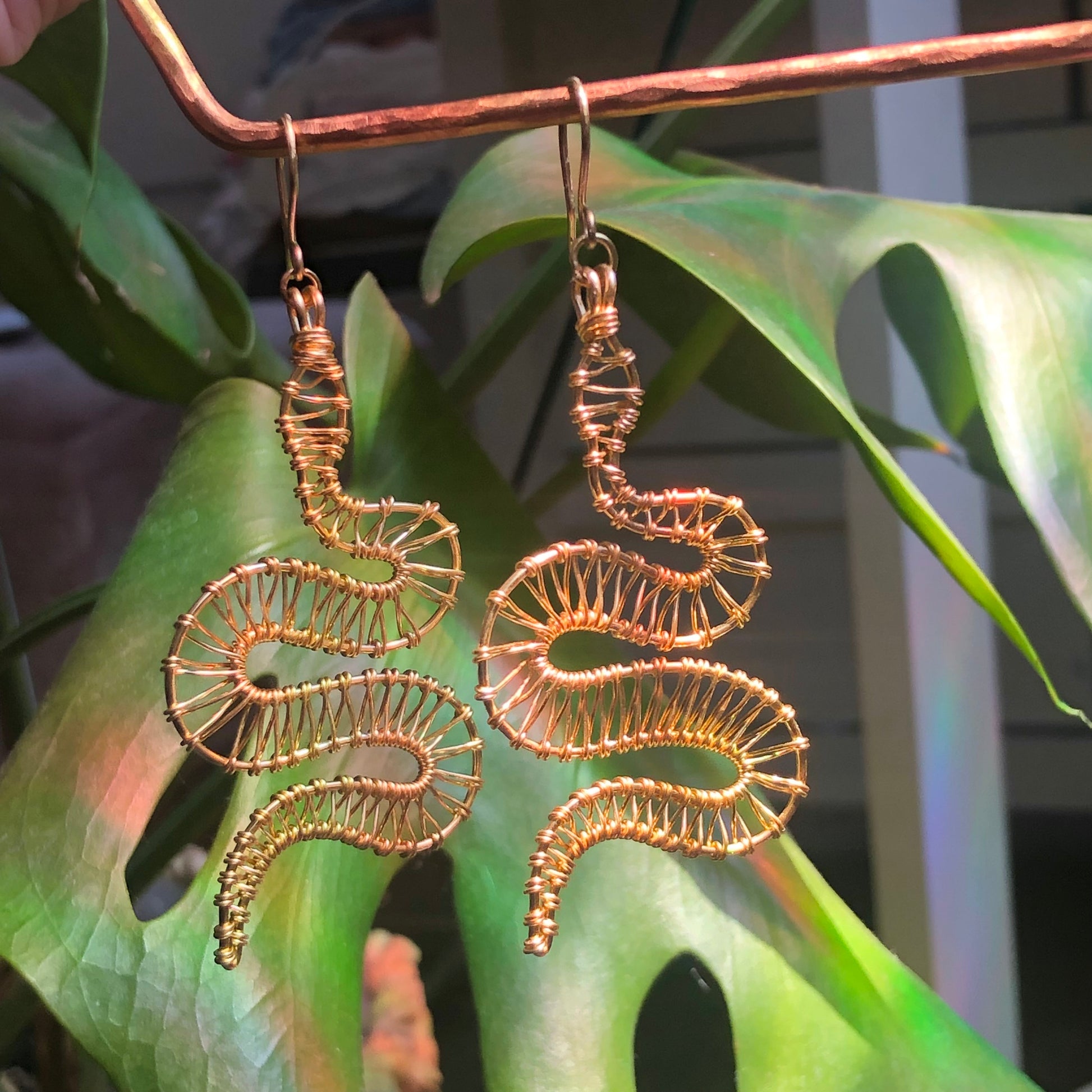 Snake Wire Earrings <3