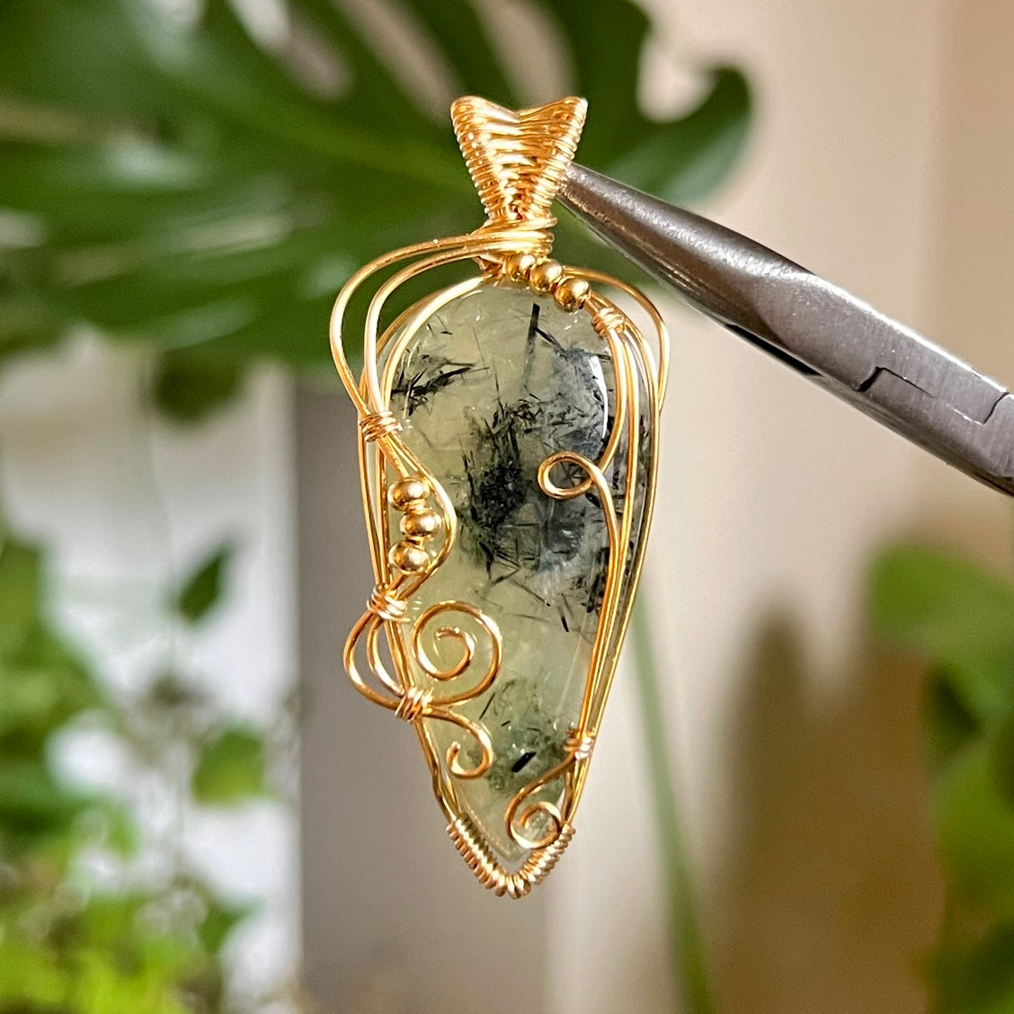 Prehnite Necklace