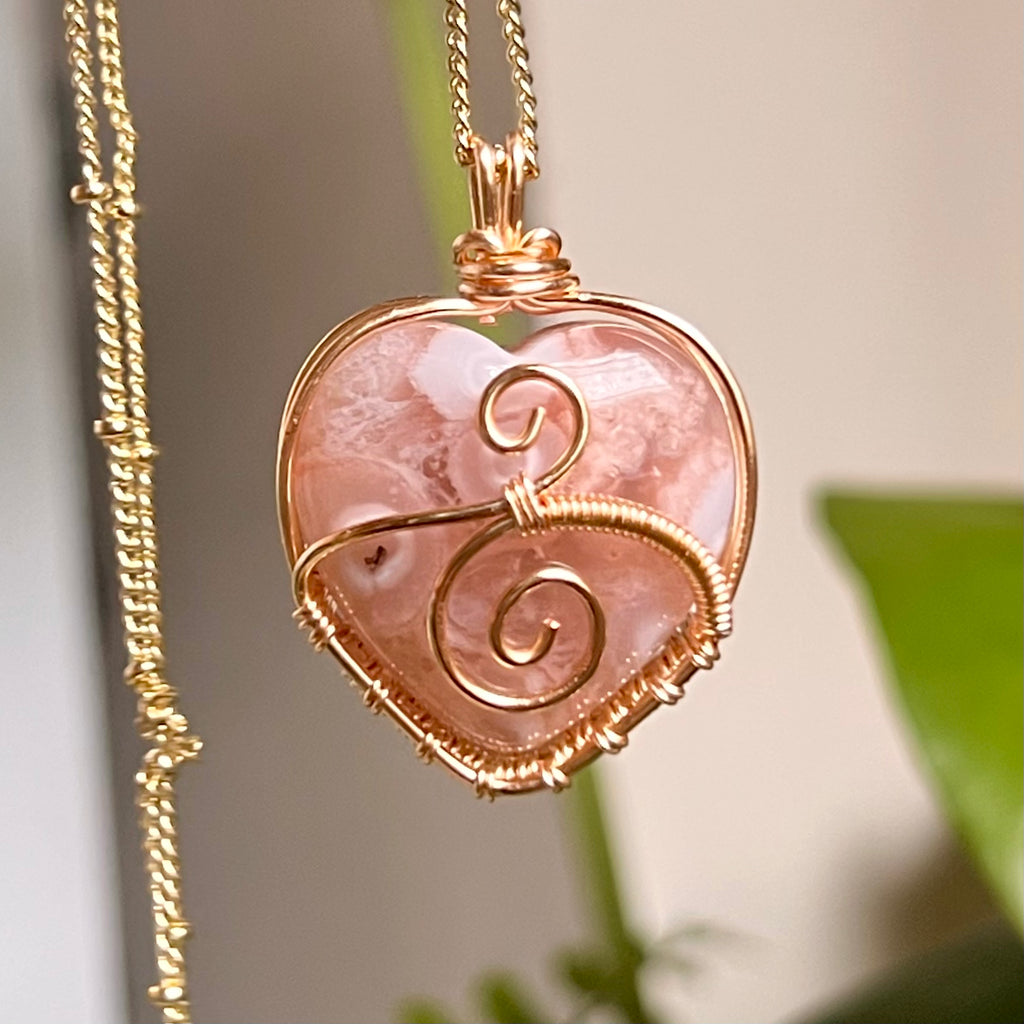 Flower Agate Love Wrap