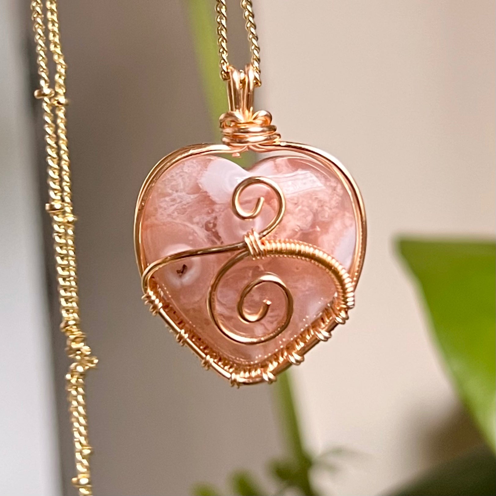 Flower Agate Love Wrap
