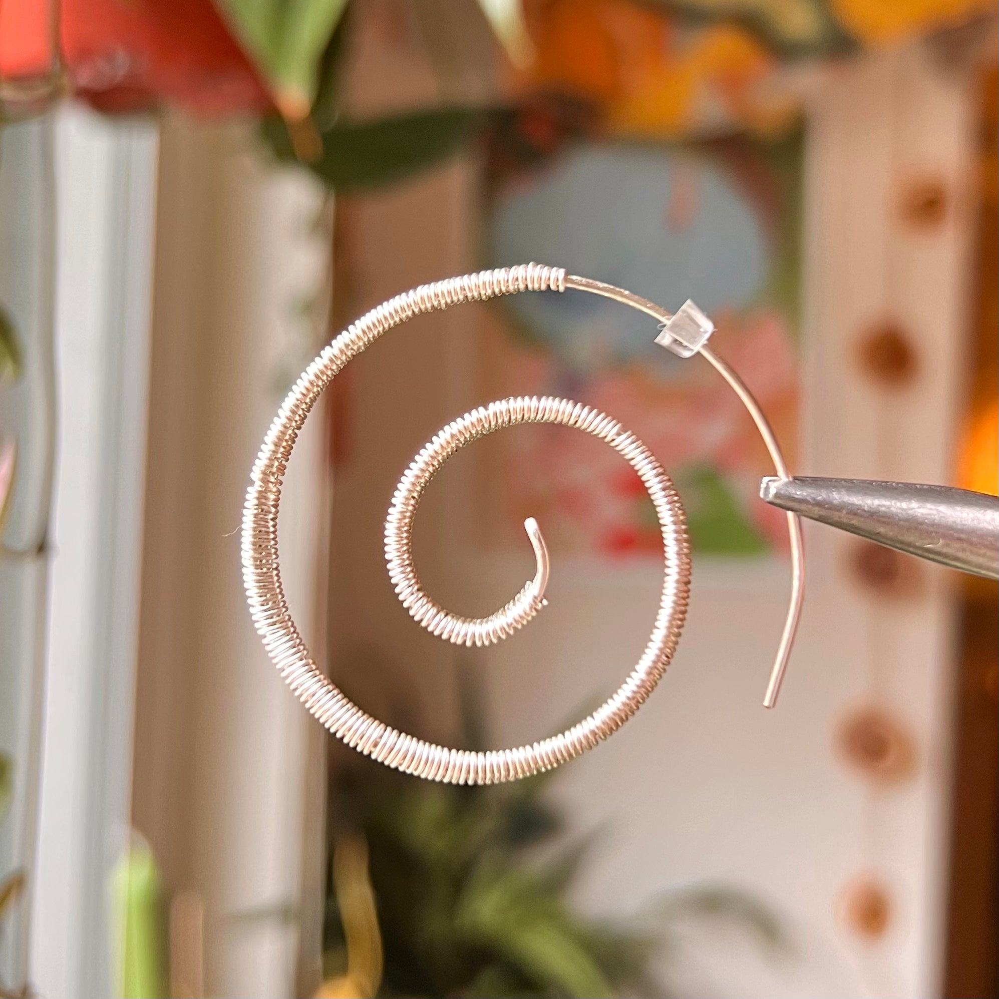 Spiral Wire Earrings <3